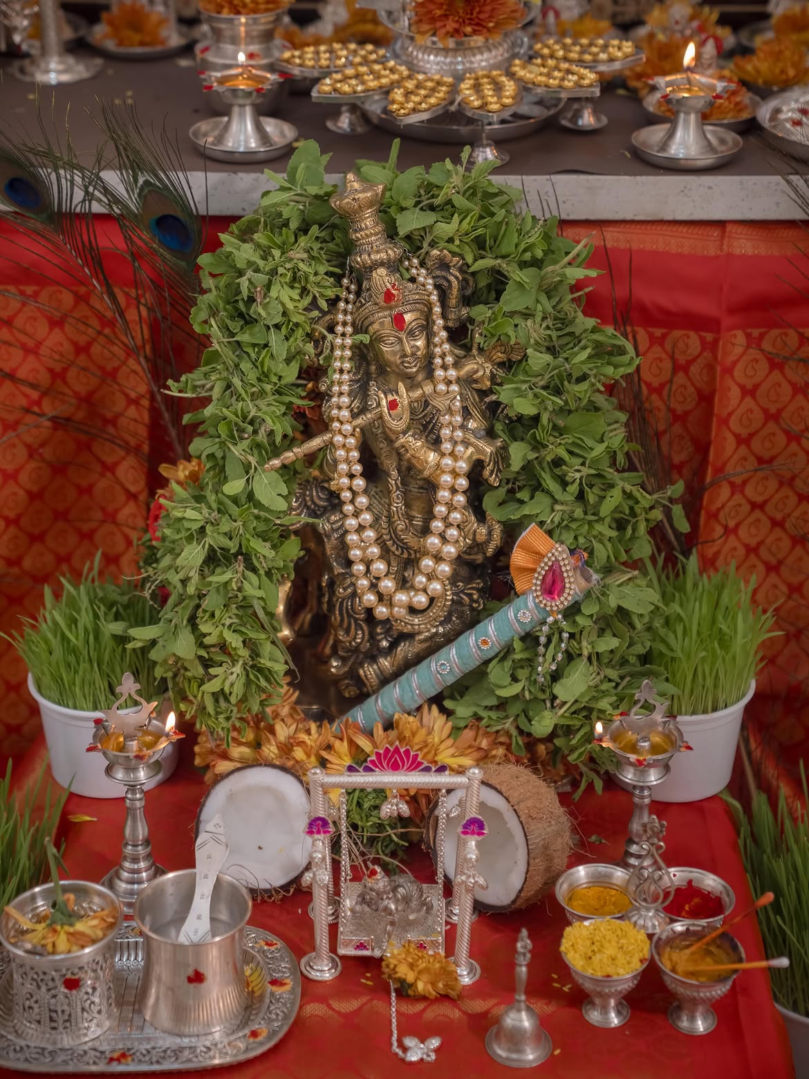 Sravanthi Chokarapu Krishnashtami Special Photos