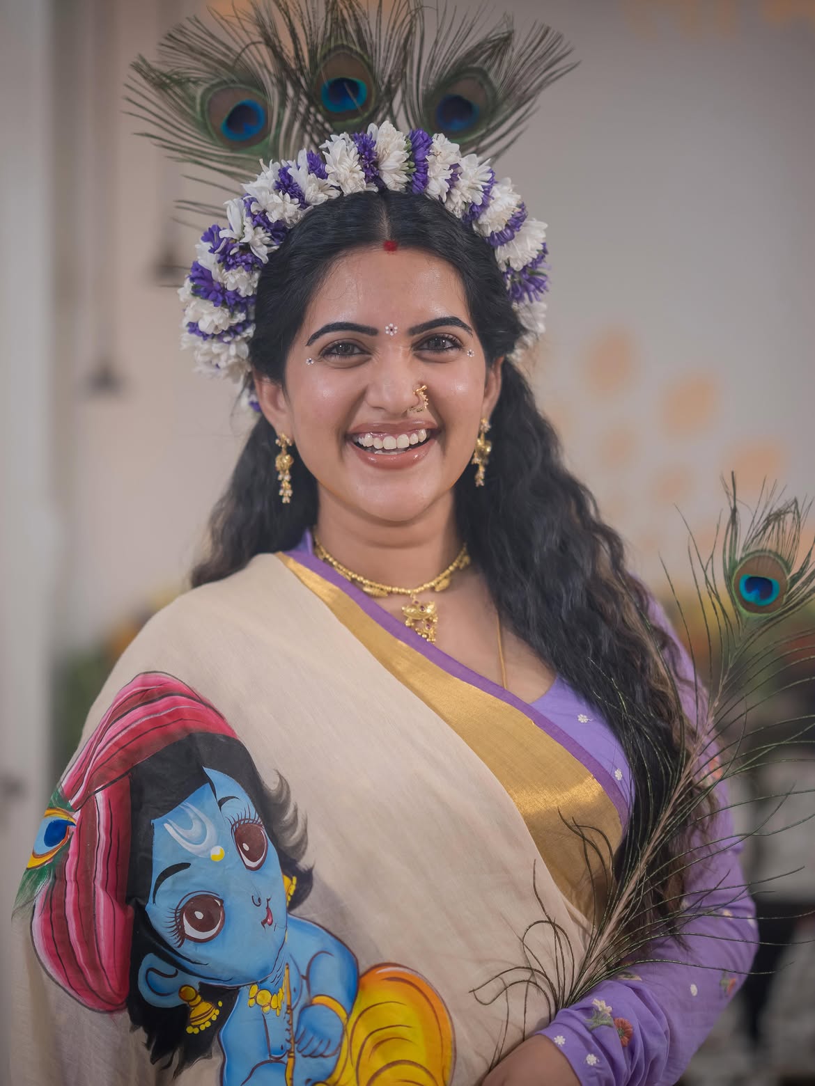 Sravanthi Chokarapu Krishnashtami Special Photos
