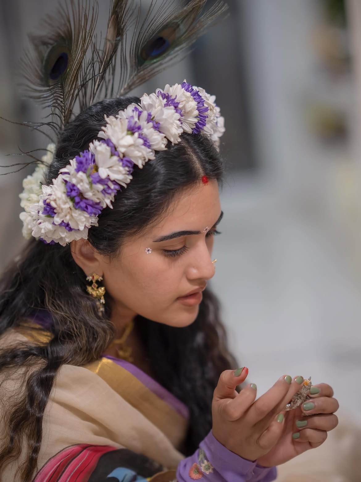 Sravanthi Chokarapu Krishnashtami Special Photos
