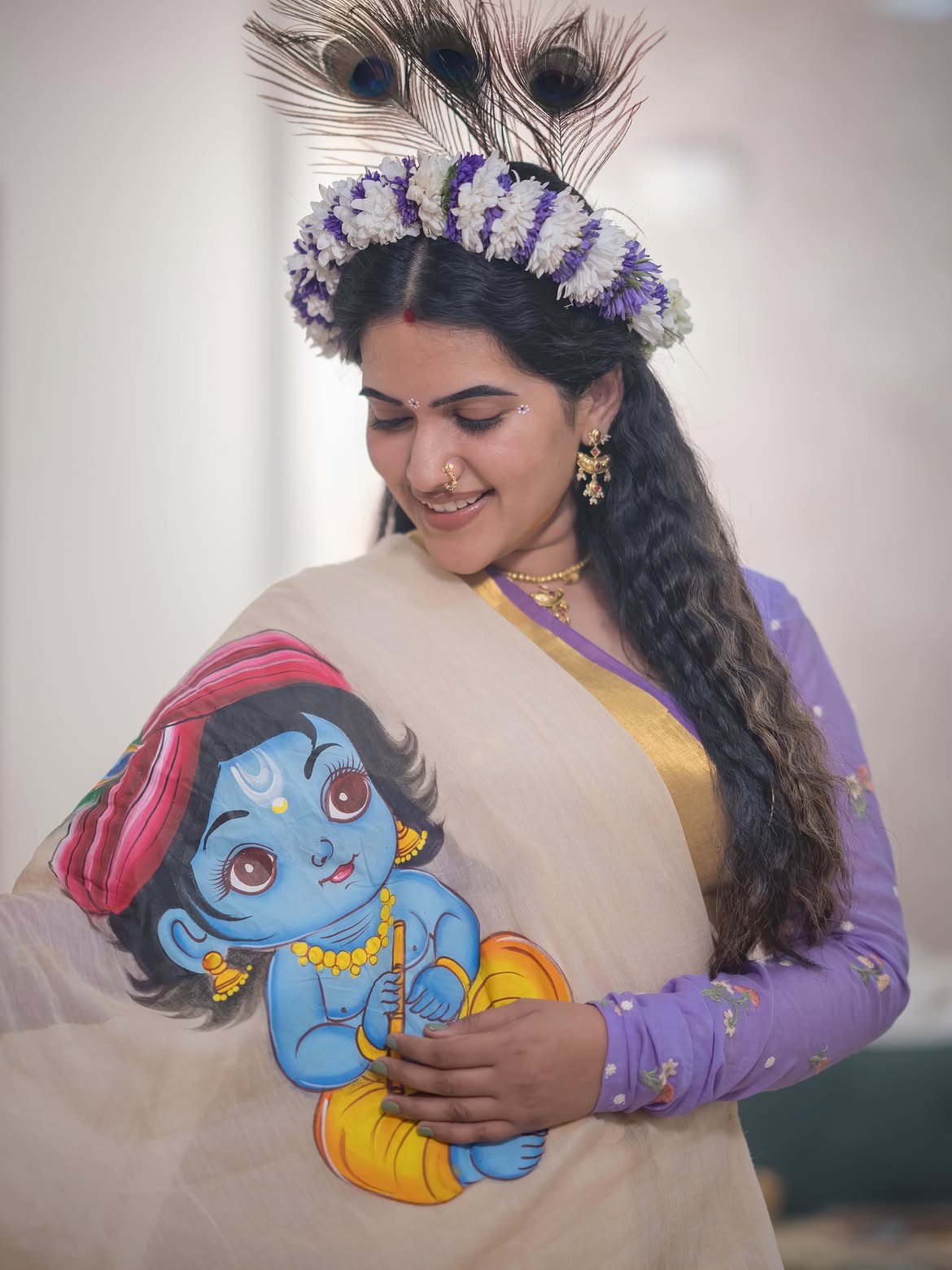 Sravanthi Chokarapu Krishnashtami Special Photos