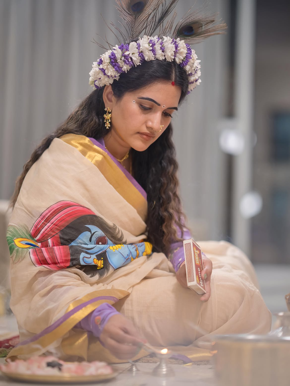 Sravanthi Chokarapu Krishnashtami Special Photos