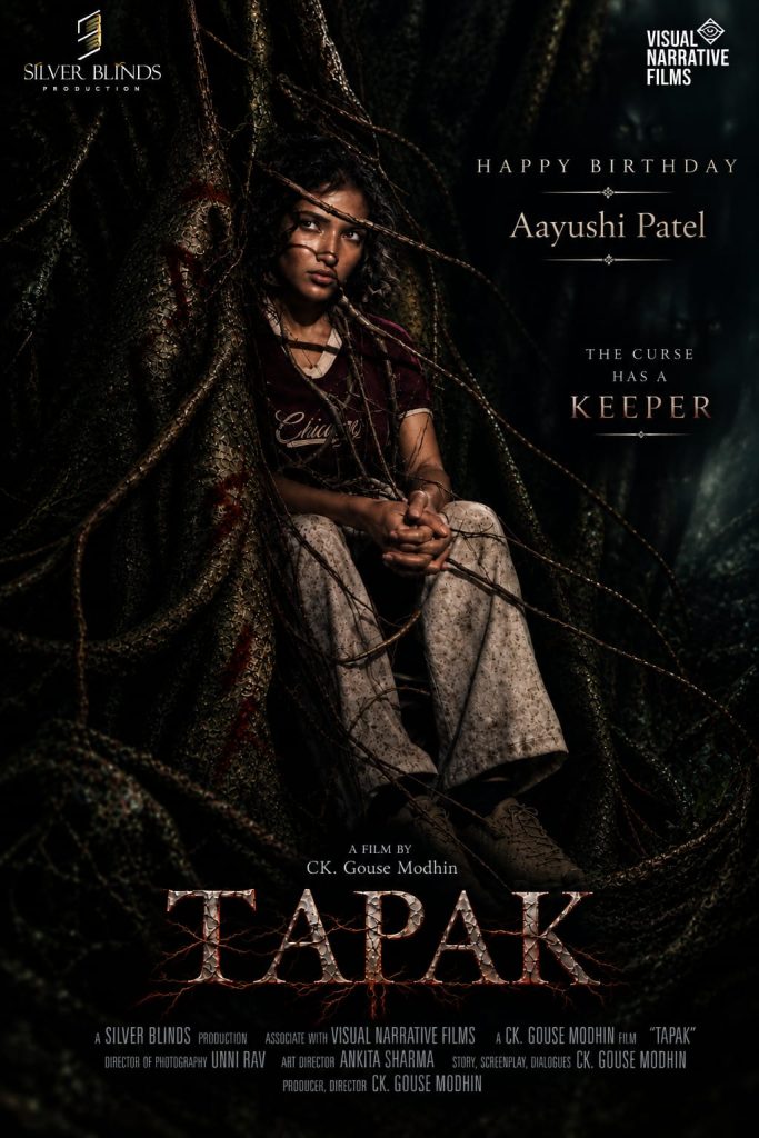 Ayushi Patel Coming with Tapak Movie 
