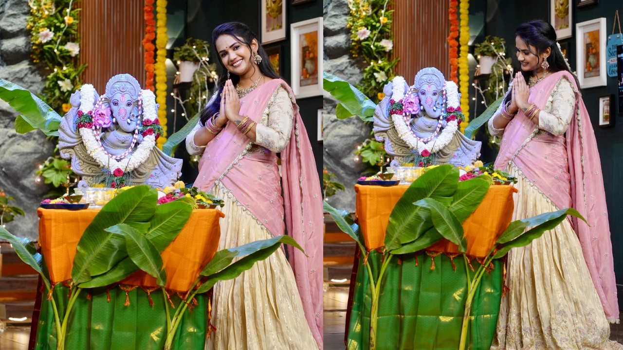 Ariyana Glory : వినాయ‌క చ‌వితి.. స్పెష‌ల్ ఫోటోలు షేర్ చేసిన అరియానా గ్లోరీ