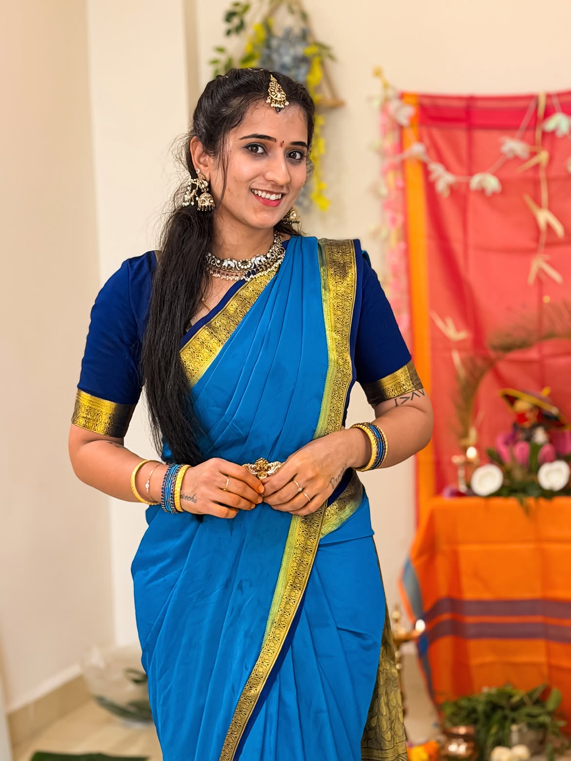 You Tuber viraajita Vinayaka Chavithi Celebrations