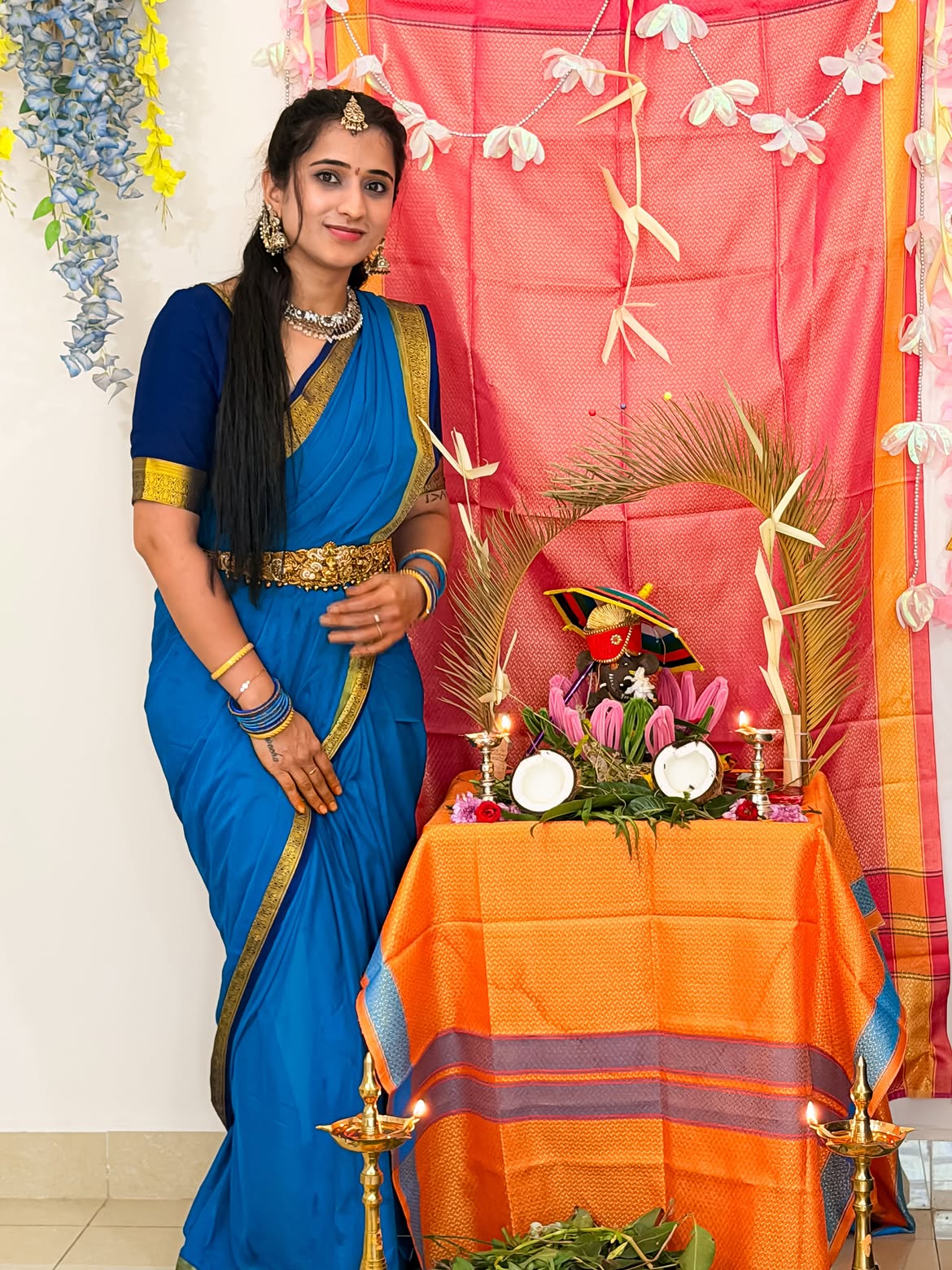 You Tuber viraajita Vinayaka Chavithi Celebrations