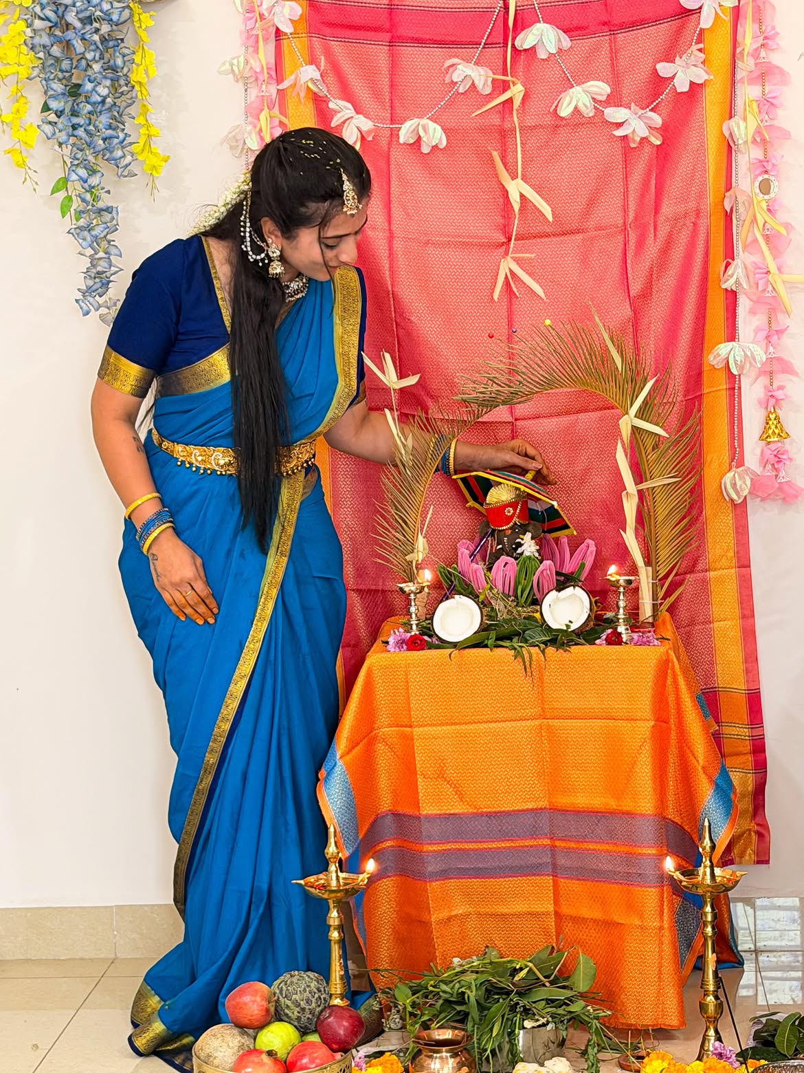 You Tuber viraajita Vinayaka Chavithi Celebrations