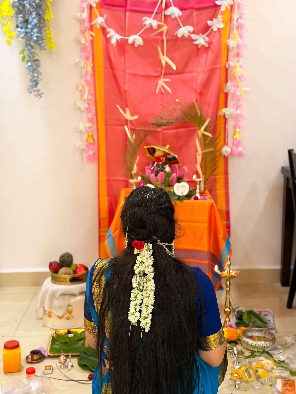 You Tuber viraajita Vinayaka Chavithi Celebrations
