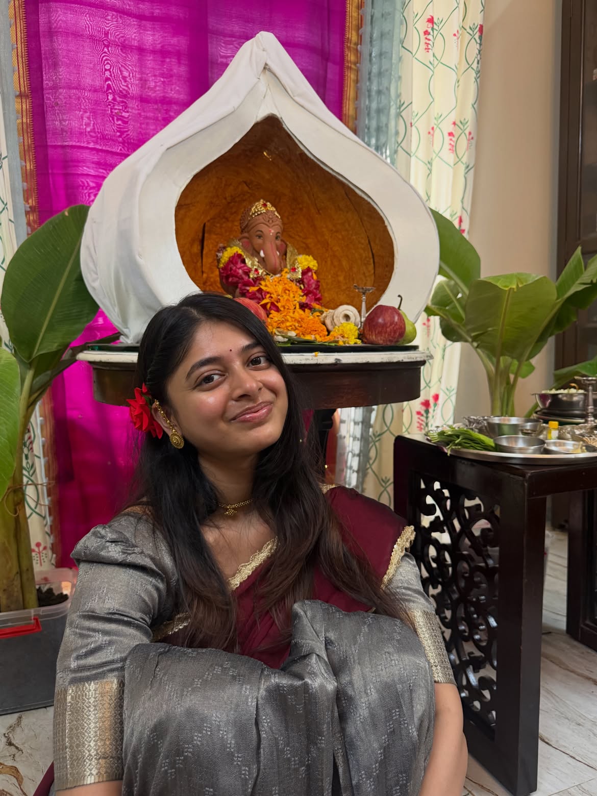 Yashashree Rao Vinayaka Chavithi Celebrations