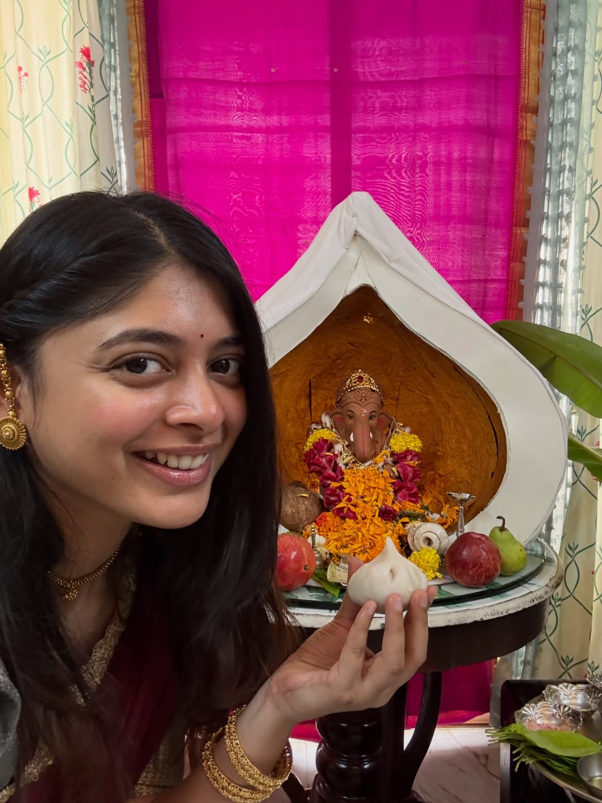 Yashashree Rao Vinayaka Chavithi Celebrations