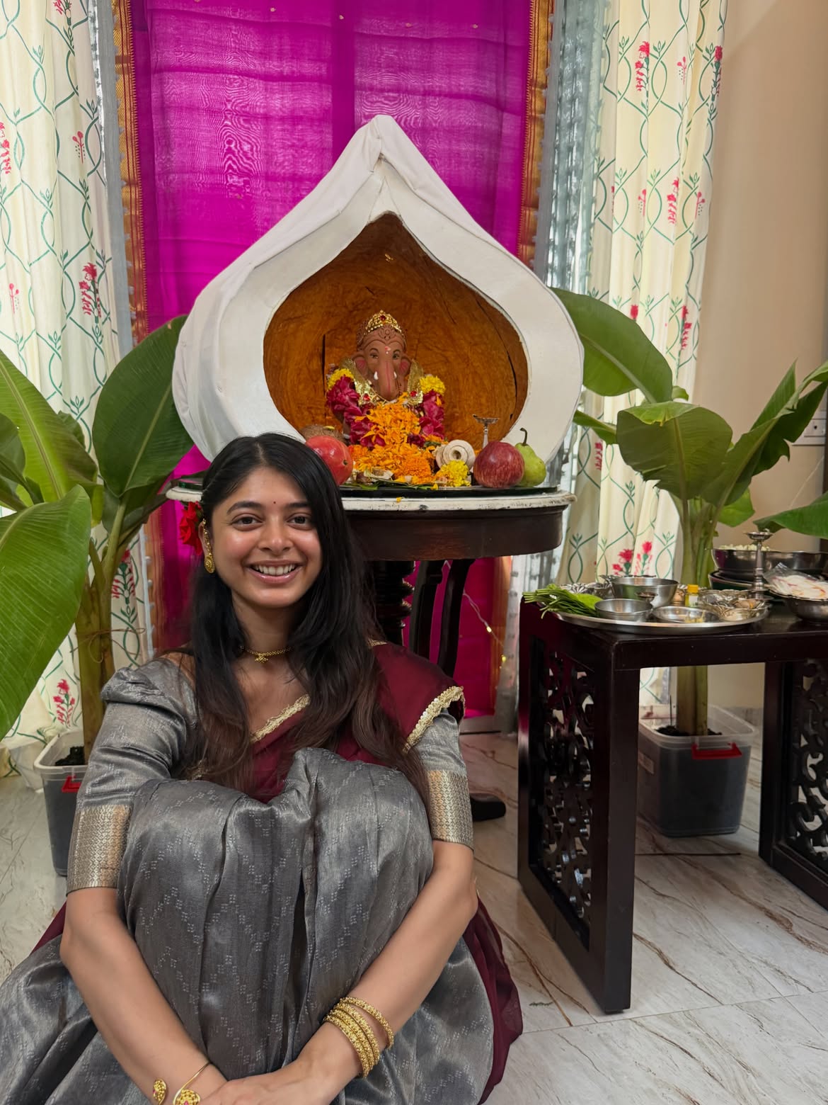 Yashashree Rao Vinayaka Chavithi Celebrations