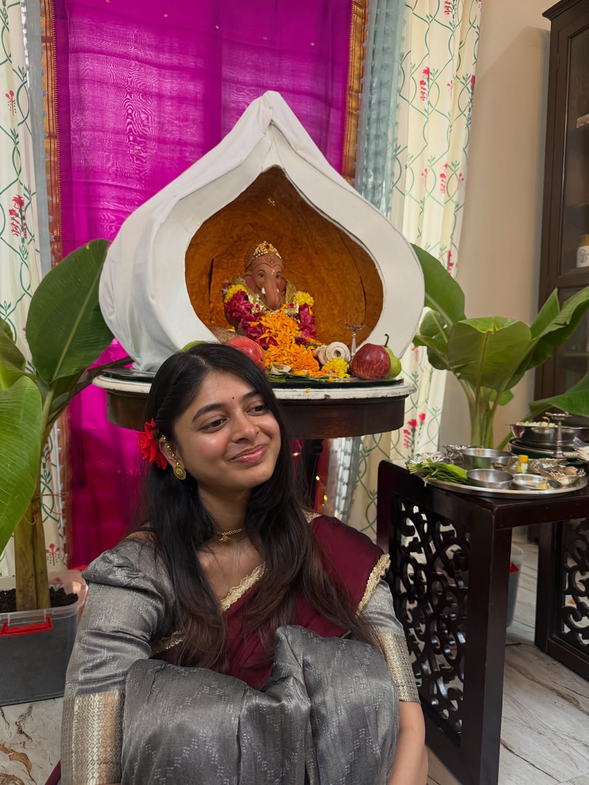 Yashashree Rao Vinayaka Chavithi Celebrations