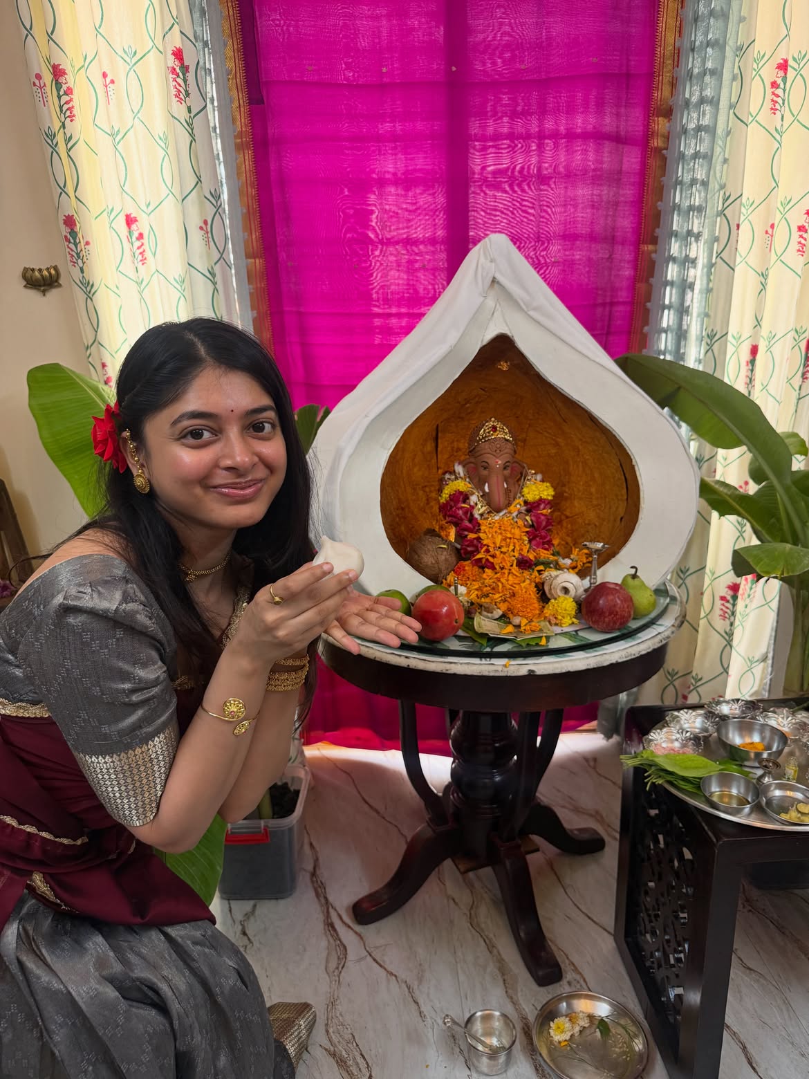 Yashashree Rao Vinayaka Chavithi Celebrations