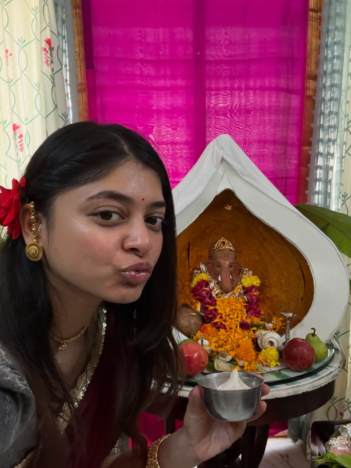 Yashashree Rao Vinayaka Chavithi Celebrations