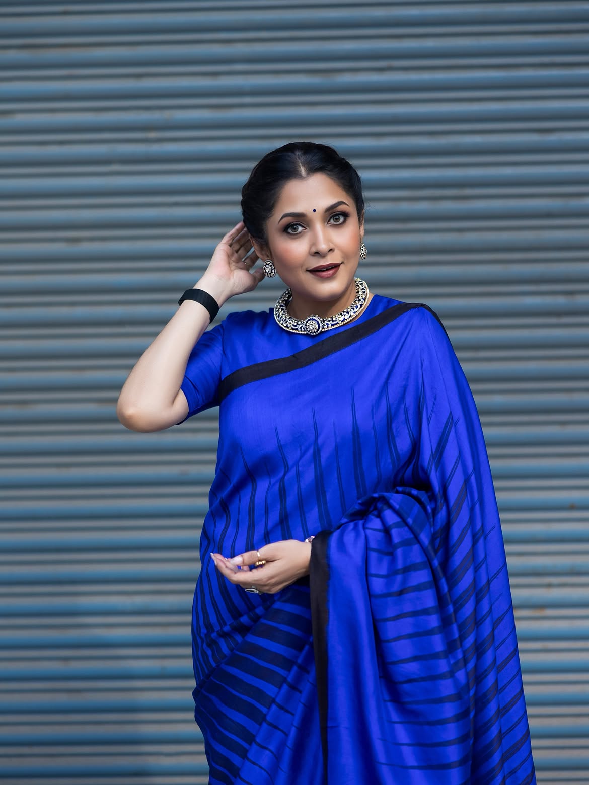 Ramya Krishnan Stunning Looks in Saree