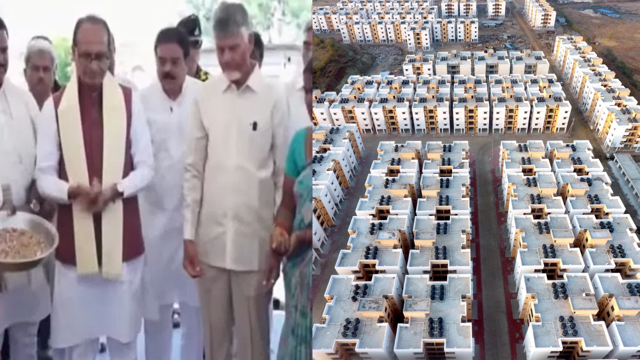 CM Chandrababu: ఏపీ పేదల ప్రజలకు గుడ్ న్యూస్.. 3 లక్షల కొత్త ఇళ్లకు సీఎం శంకుస్థాపన.. మార్చికల్లా పూర్తికానున్న పనులు