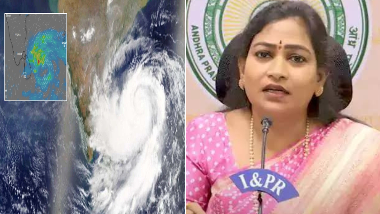 Vangalapudi Anitha: బలపడుతున్న ‘అర్నబ్’ తుఫాన్.. గంటకు 125 కిమీ వేగంతో భీకర గాలులు.. ప్రజలకు హోంమంత్రి హెచ్చరిక!