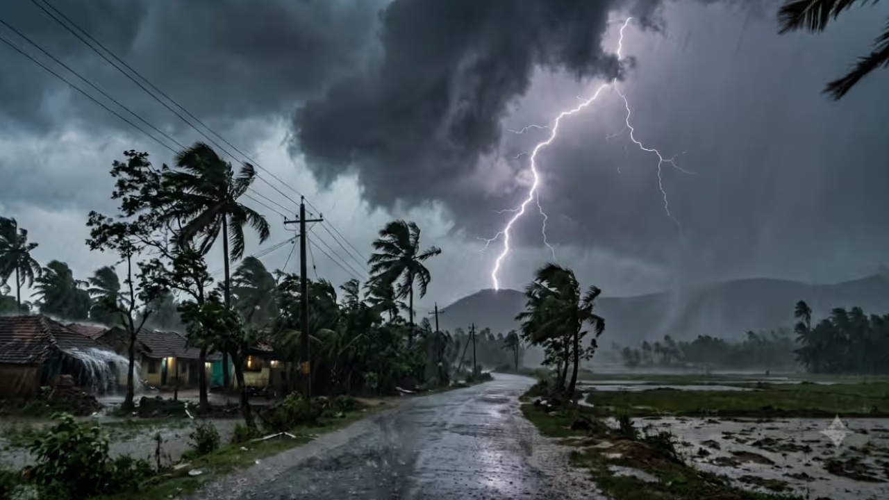 AP Weather : దూసుకొస్తున్న అల్పపీడనం..! ఏపీలో మారుతున్న వాతావరణం.. ఈ జిల్లాల్లో 4రోజులు దంచికొట్టనున్న వానలు.. భీకర గాలులు..