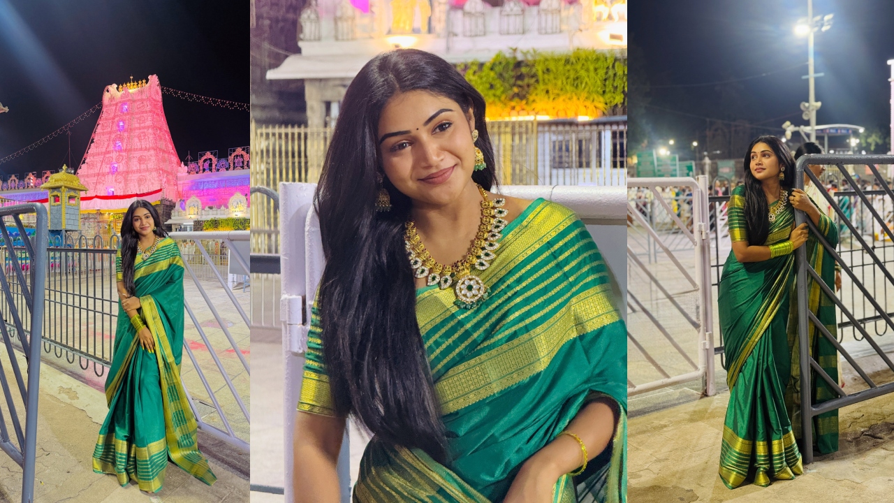 Bramarambika Tutika : తిరుమ‌ల శ్రీవారిని ద‌ర్శించుకున్న‌ నటి భ్రమరాంబిక.. ఫోటోలు వైర‌ల్..