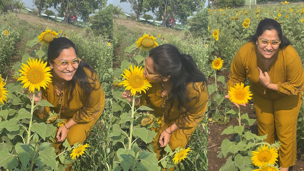 Lirisha Reddy : పొద్దు తిరుగుడు పూల మ‌ధ్య‌లో ముద్ద‌బంతిలా.. సూప‌ర్ ఉమెన్ లిరీష ఫోటోలు..