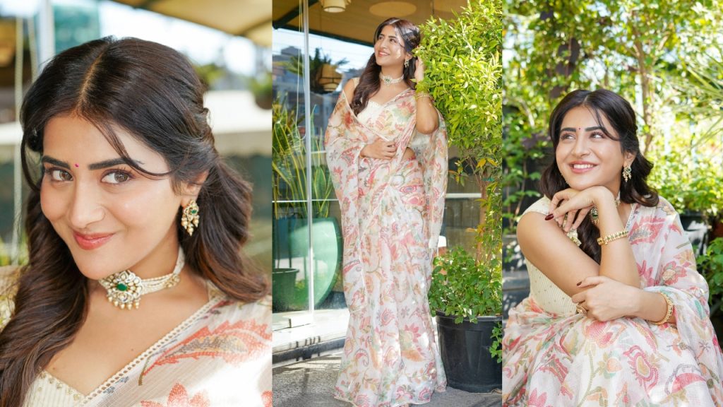 Rashi Singh : చీరకట్టులో ముద్దుగా.. రాశిసింగ్ క్యూట్ ఫోటోలు..