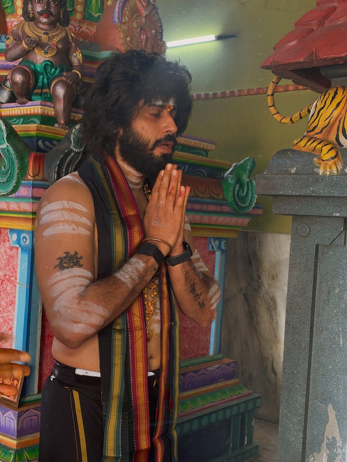 Amardeep Chowdary Maanas Nagulapalli Ayyappa Deeksha