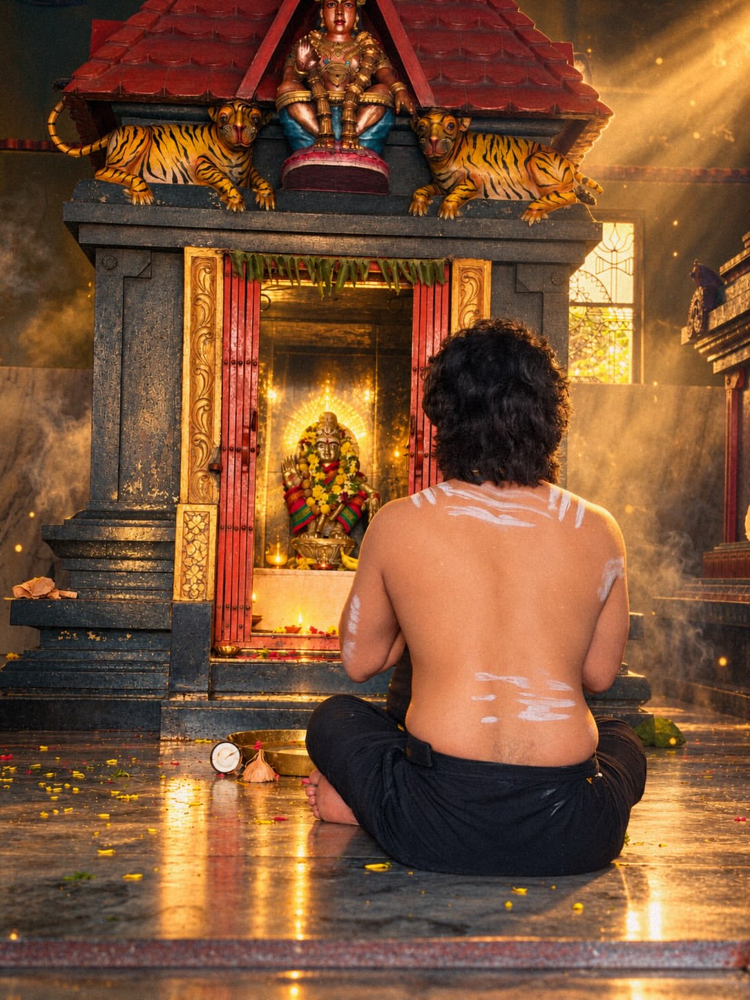 Amardeep Chowdary Maanas Nagulapalli Ayyappa Deeksha