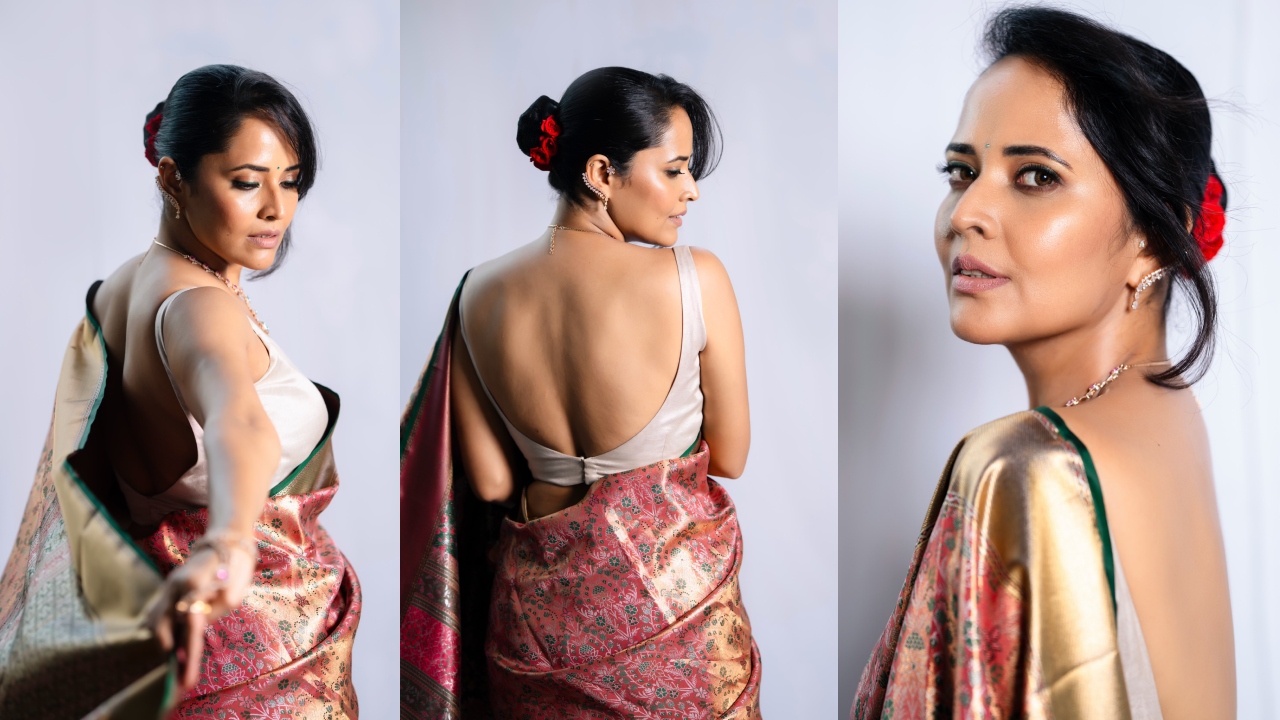 Anasuya Bharadwaj : చీర‌క‌ట్టులో తెలుగు అందం.. యాంక‌ర్ అన‌సూయ క్యూట్ ఫోటోలు.. వైర‌ల్
