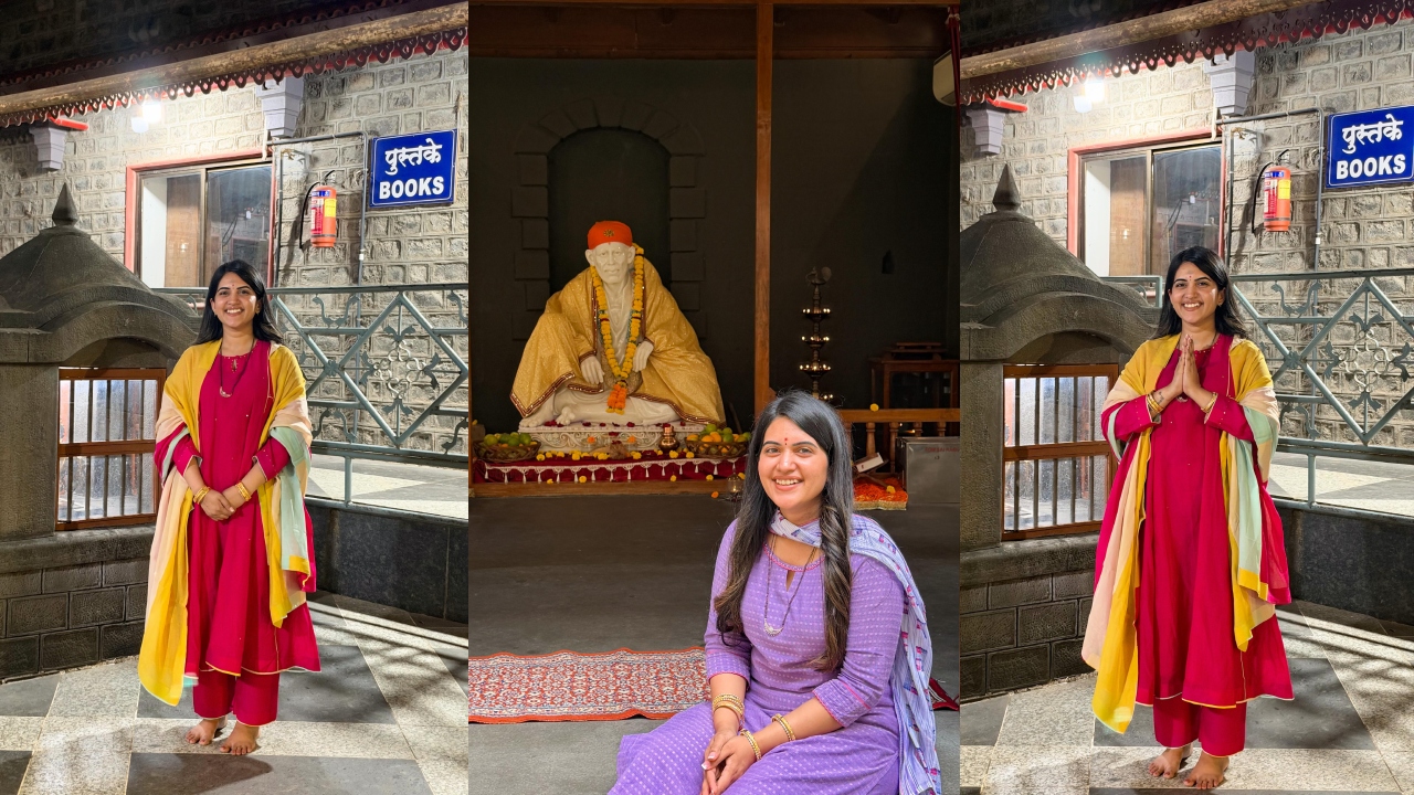 Sravanthi Chokarapu : షిర్డీ సాయిబాబా ఆల‌యంలో యాంక‌ర్ స్ర‌వంతి.. ఫోటోలు..