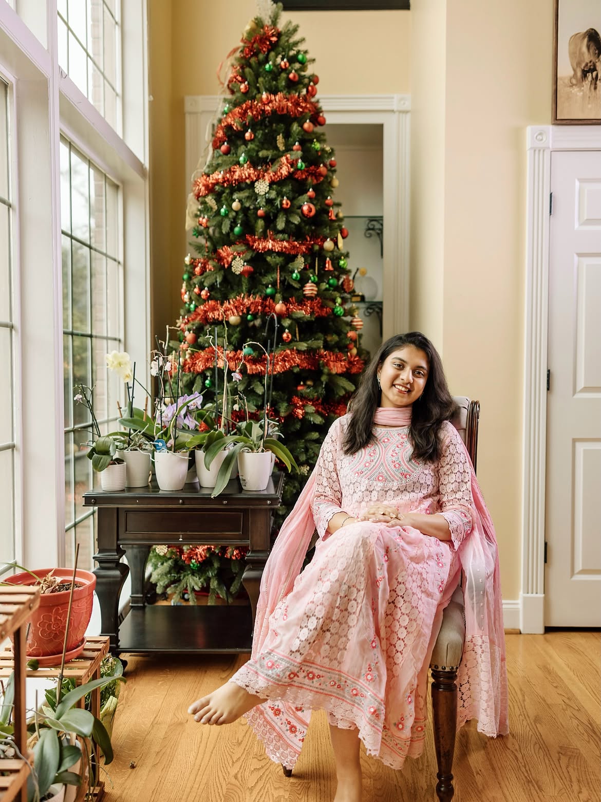Roja Daughter Anshu Selvamani Simple Looks