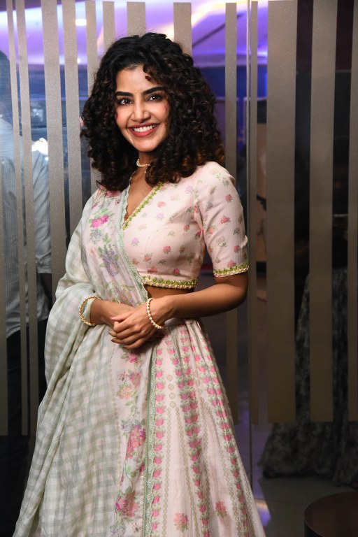 Anupama Parameswaran Shines in Crazy Kalyanam Trailer Launch Event