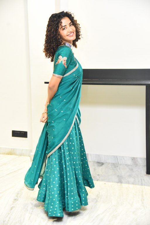Anupama Parameswaran Stunning Looks in Half Saree