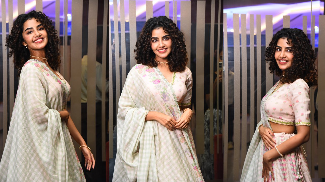 Anupama Parameswaran Shines in Crazy Kalyanam Trailer Launch Event