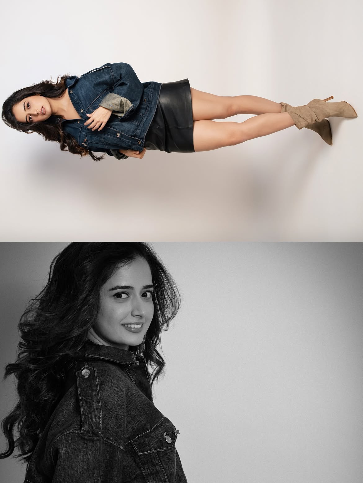 Ashika Ranganath Poses in Short Skirt