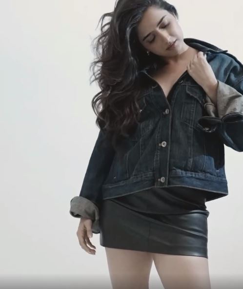 Ashika Ranganath Poses in Short Skirt