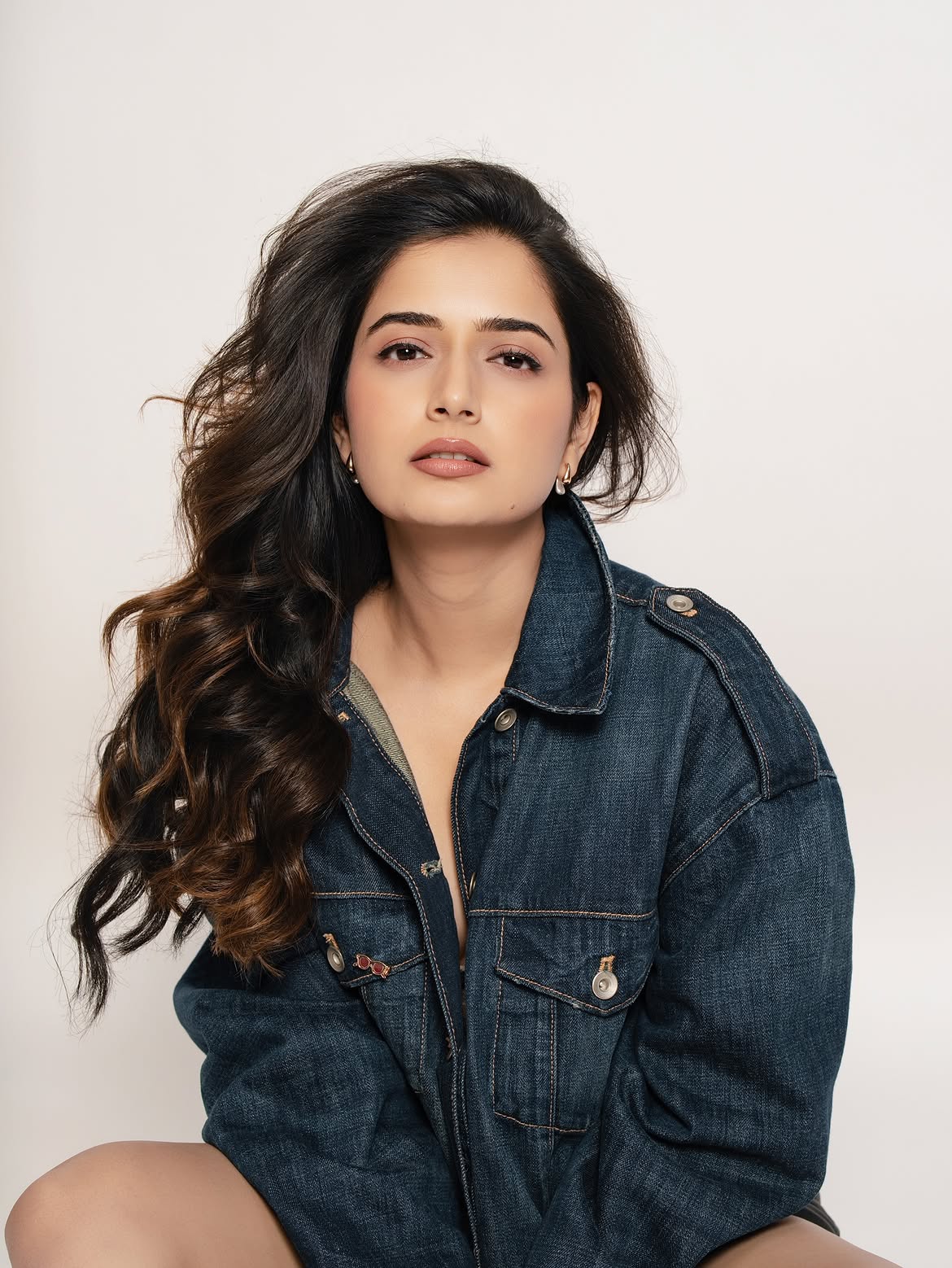 Ashika Ranganath Poses in Short Skirt
