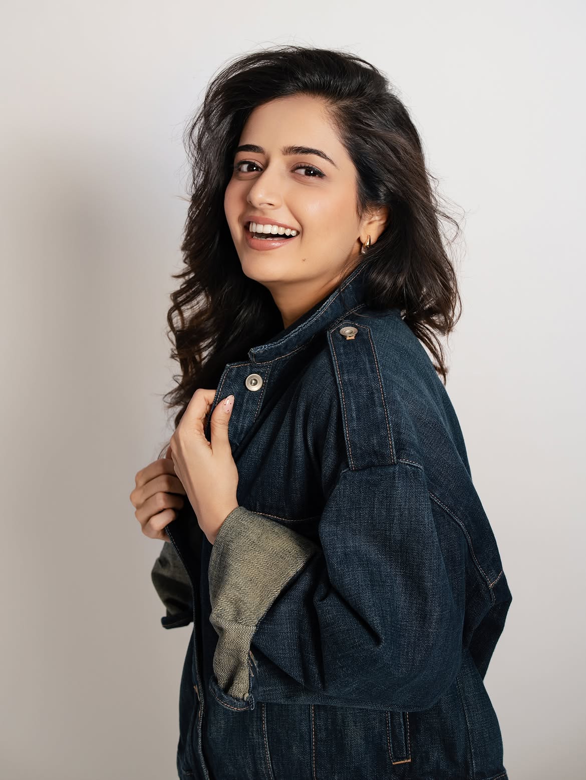 Ashika Ranganath Poses in Short Skirt