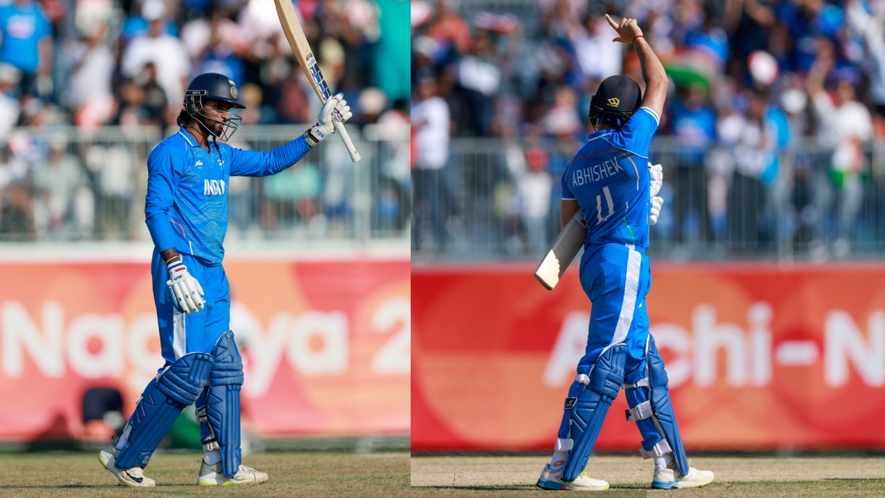 IND vs PAK : అభిషేక్ శ‌ర్మ‌, తిల‌క్ వ‌ర్మ మెరుపు హాఫ్ సెంచరీలు.. గోల్ మెడ‌ల్ మ్యాచ్‌లో పాక్ ముందు భారీ ల‌క్ష్యం..