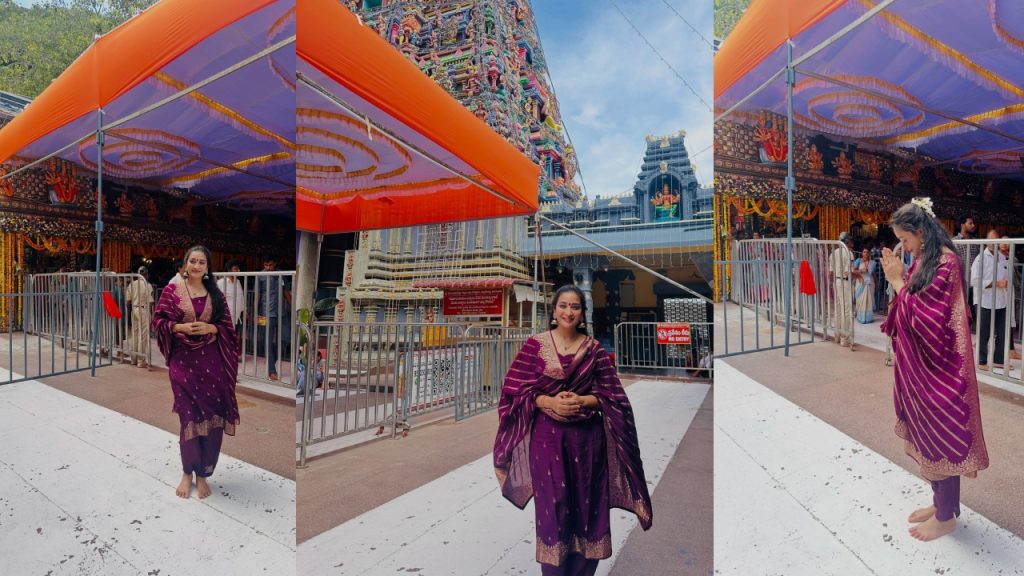 Bhanu Sri : విజయవాడ కనకదుర్గమ్మ సన్నిధిలో భానుశ్రీ.. ఫోటోలు వైరల్..