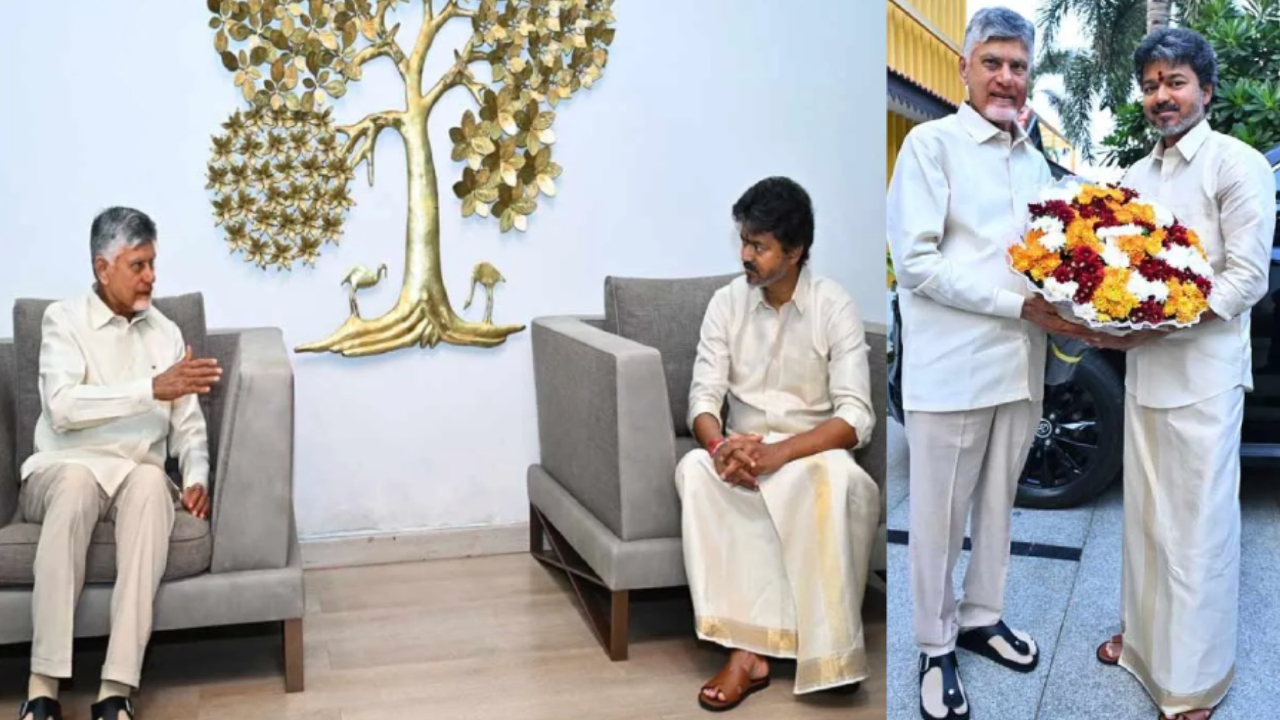 Chandrababu-Vijay Meeting: చంద్రబాబు-విజయ్ భేటీ.. చెన్నై తాగునీటి సమస్యపై కీలక నిర్ణయం.. తెలుగు గంగ నీటి పెంపునకు ఏపీ సానుకూలత!