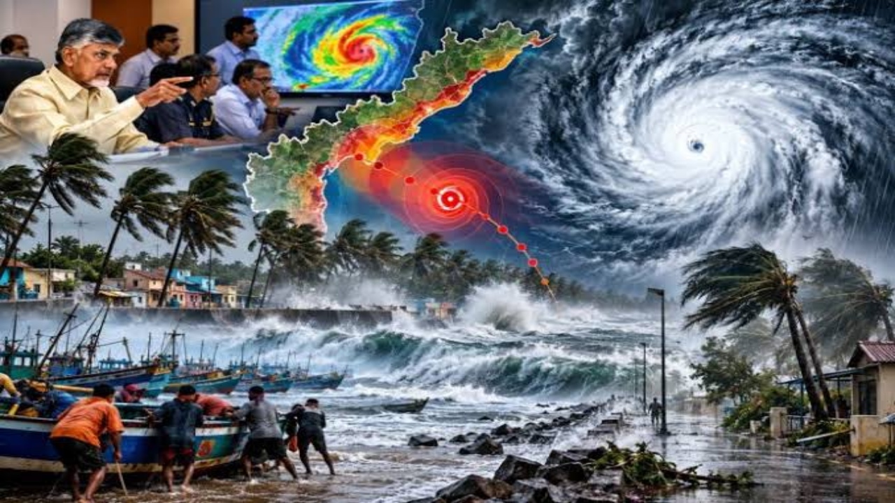 Cyclone Arnab Threat : అర్నబ్ తుఫాను ఎఫెక్ట్.. అప్రమత్తమైన ఏపీ ప్రభుత్వం.. అధికారులకు సీఎం చంద్రబాబు కీలక ఆదేశాలు!