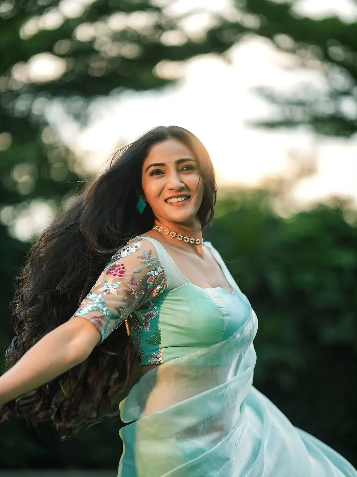 Gayathri Simhadri Stunning Looks in Saree