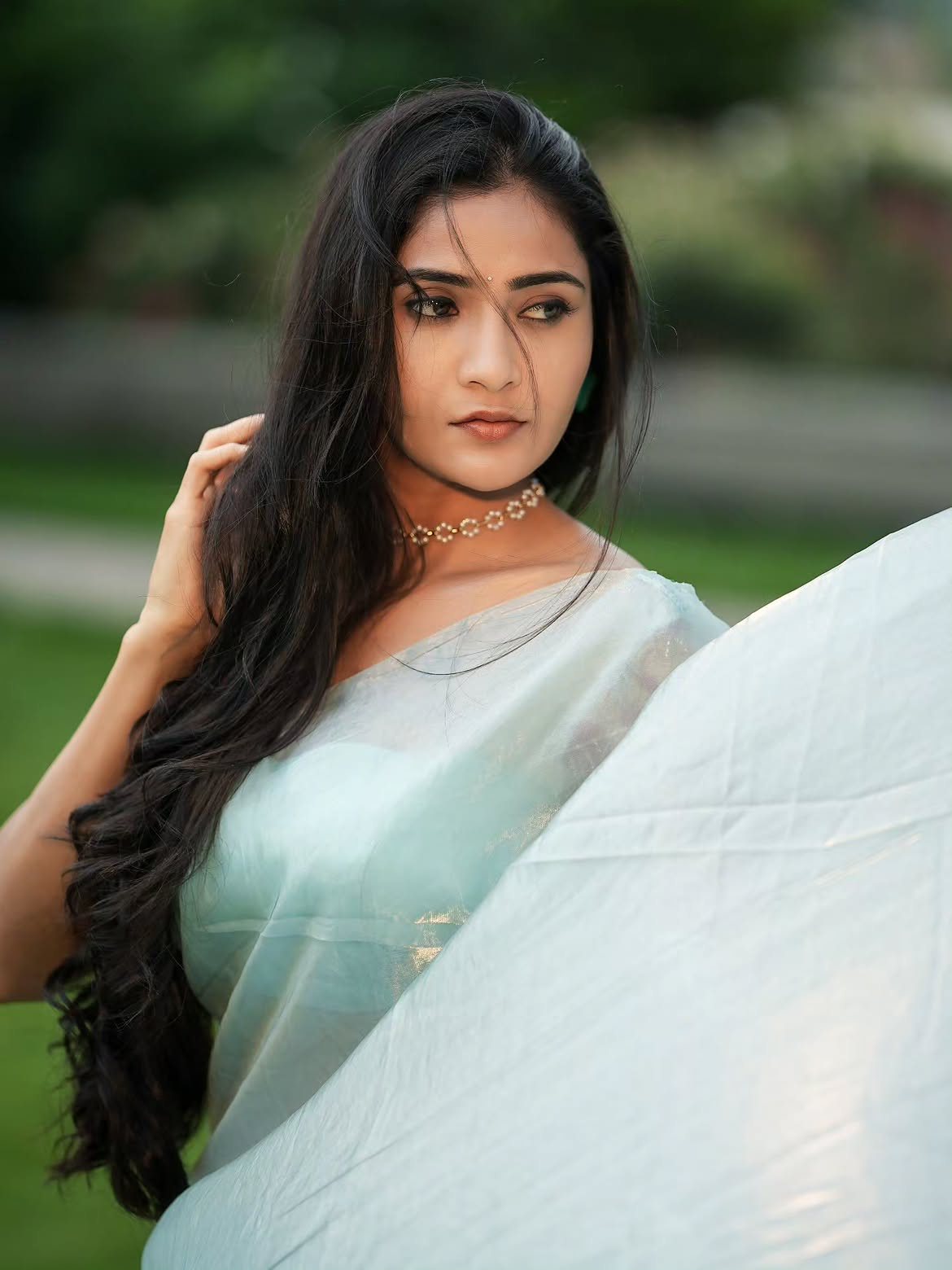Gayathri Simhadri Stunning Looks in Saree