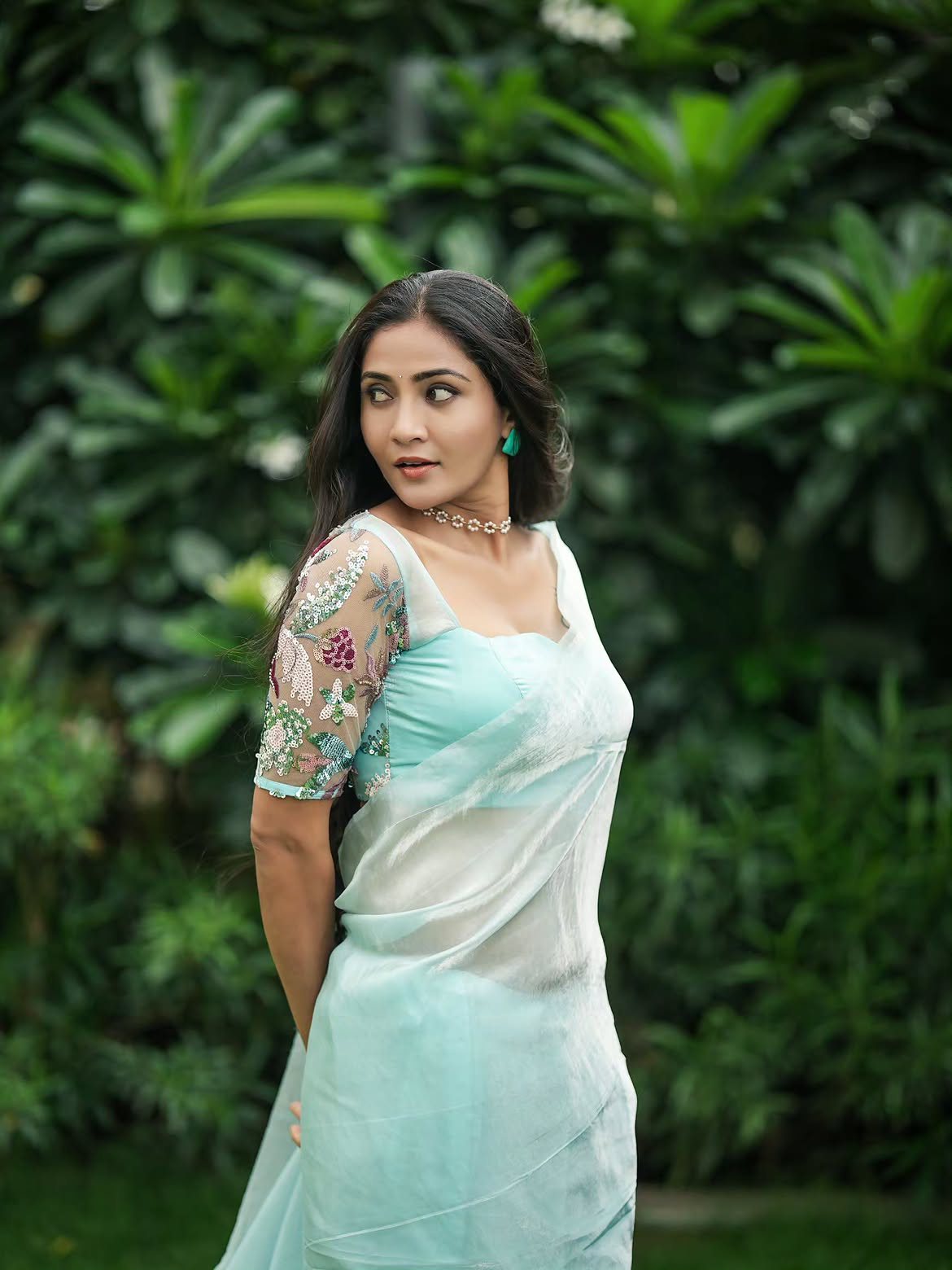 Gayathri Simhadri Stunning Looks in Saree