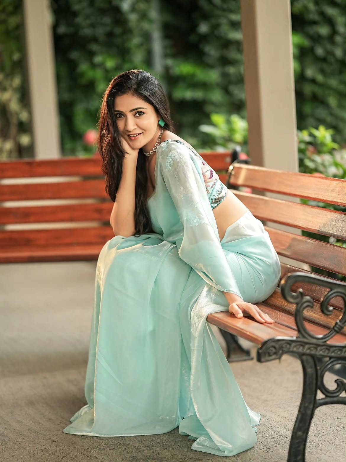 Gayathri Simhadri Stunning Looks in Saree