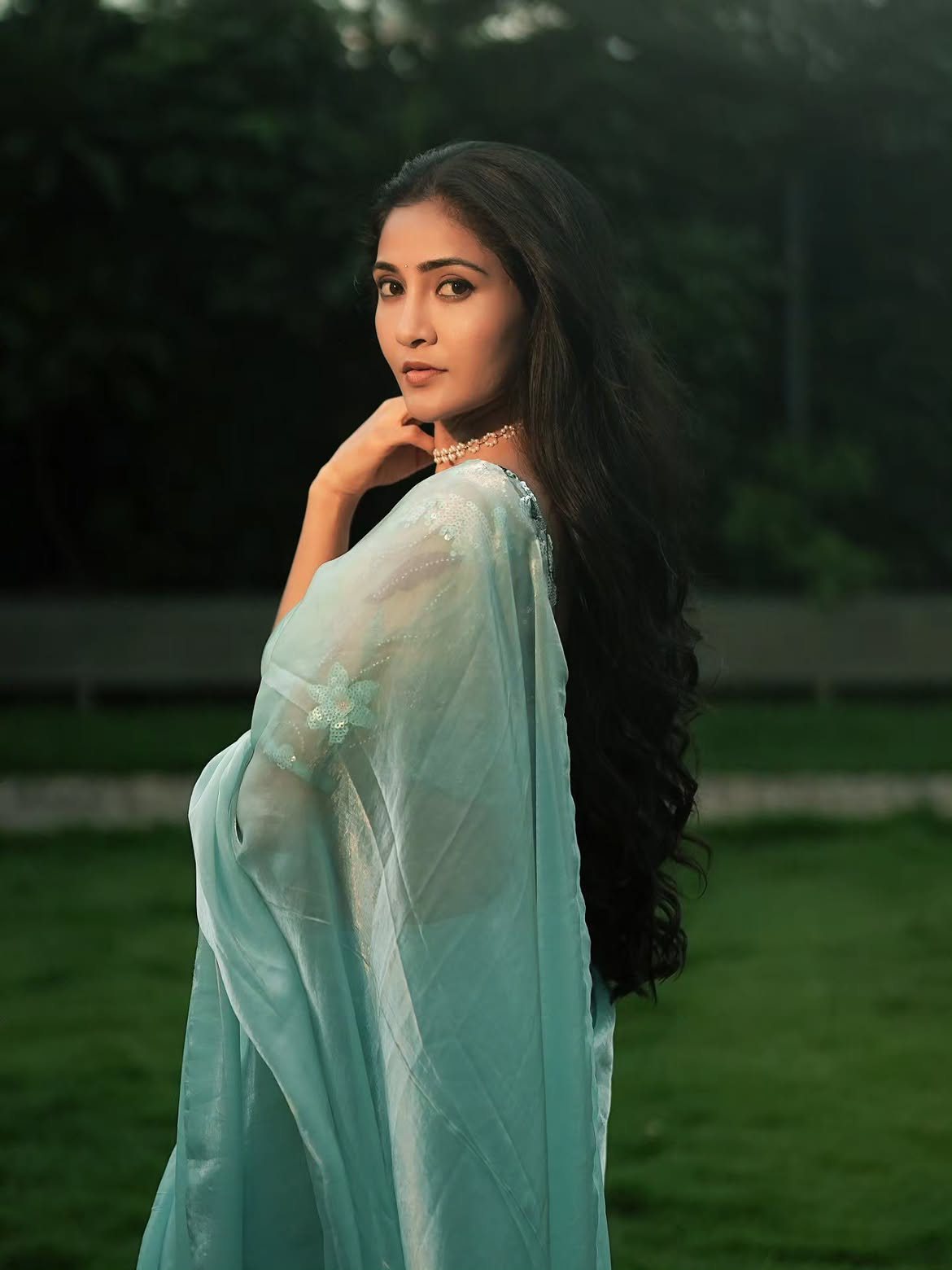 Gayathri Simhadri Stunning Looks in Saree