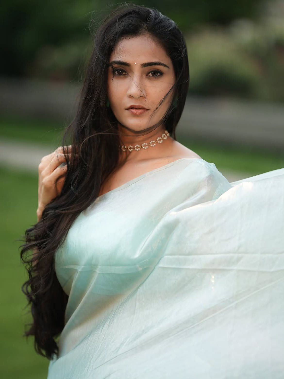 Gayathri Simhadri Stunning Looks in Saree