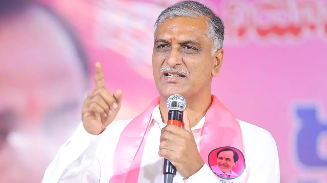 Harish Rao: గోదావరి జలాలపై చంద్రబాబు కుట్ర.. నీటి ఉద్యమం చెయ్యాల్సిందే.. రేవంత్ రెడ్డిపై హరీష్ రావు ఫైర్