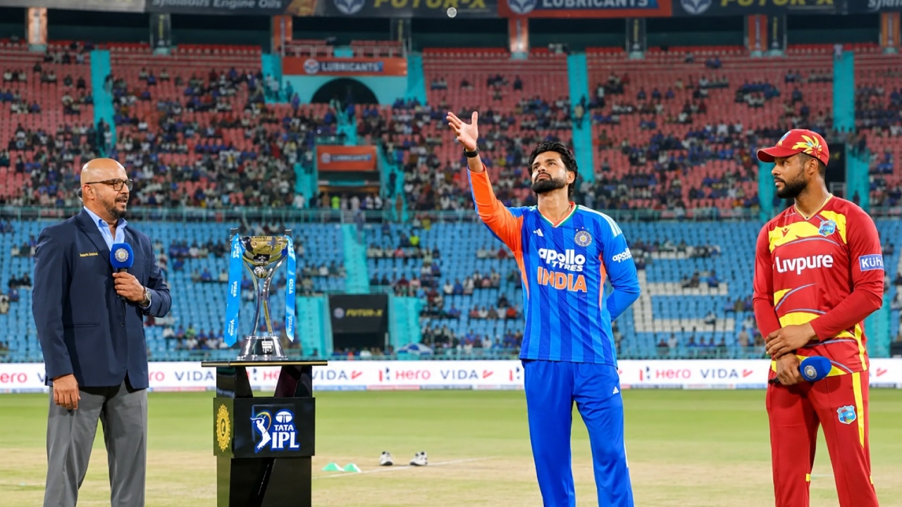 IND vs WI 5th T20I : టాస్ ఓడిన భారత్.. విండీస్ బౌలింగ్! 9 ఓవర్ల మ్యాచ్.. సిరీస్ ఎవరిదో..?