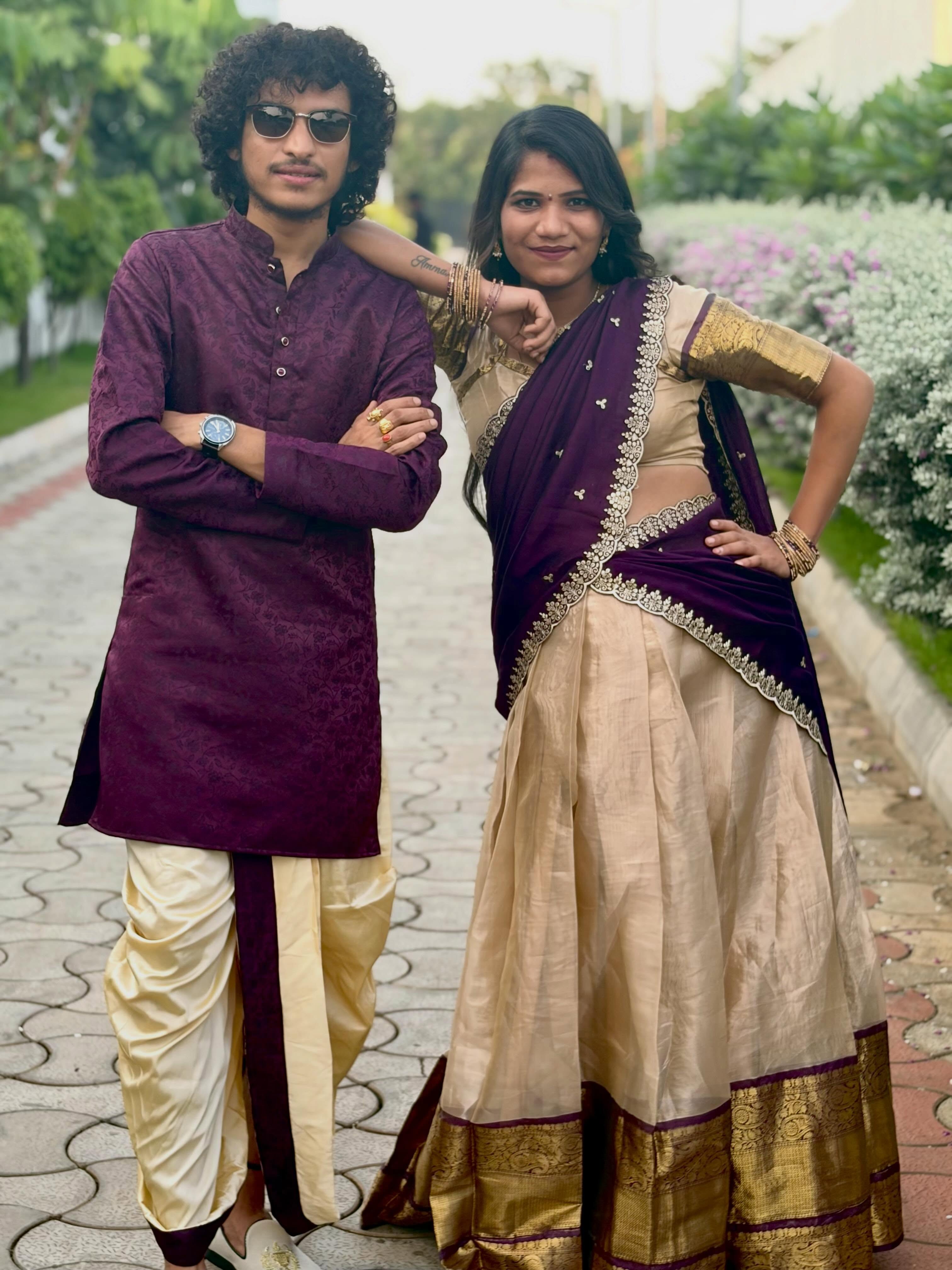Jabardasth Praveen Shares Cute Photos with Wife Kadem Vamshitha