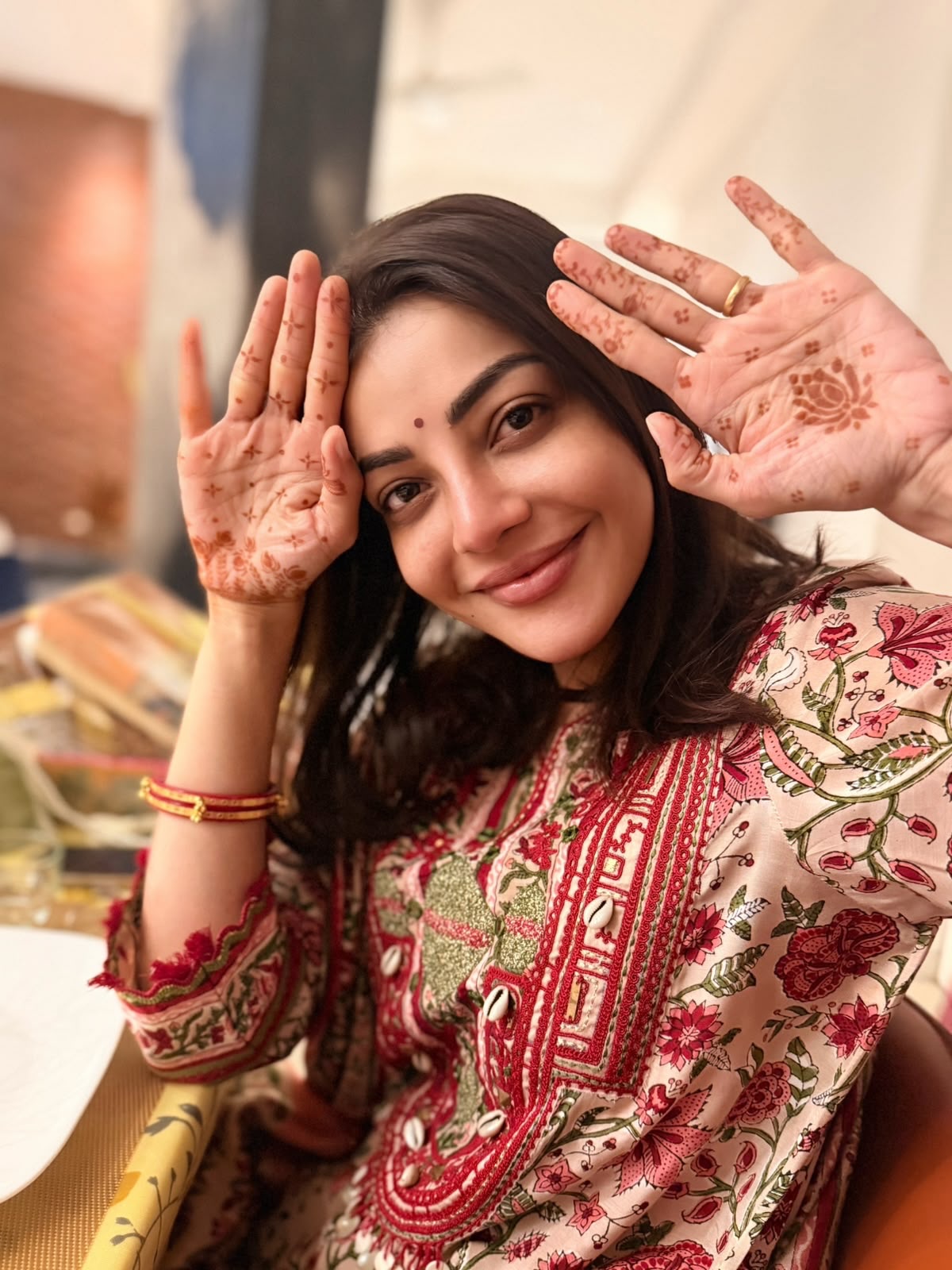 Kajal Aggarwal Karwa Chauth Celebrations